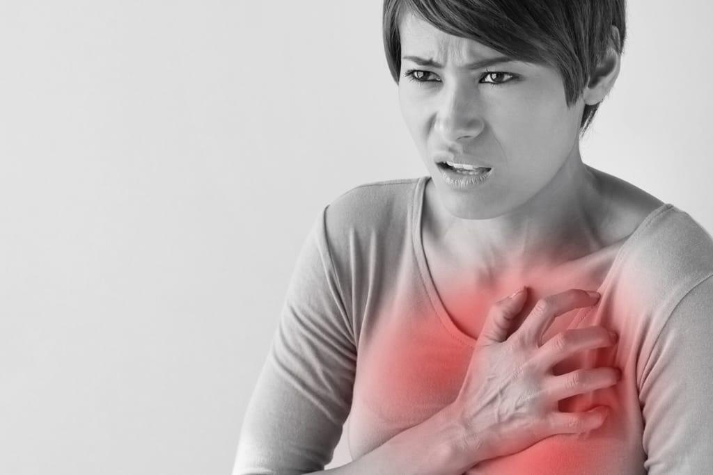 symptoms of a heart attack in women